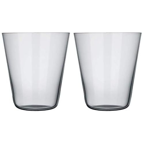  Iittala Kartio Tumblers Thin 20 cl Mouth-Blown Grey Set of 2