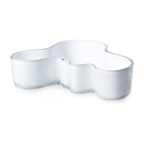  Iittala Alvar Aalto Schale 50x195mm, Opal weiss BxH 19.5x5cm Handwasche