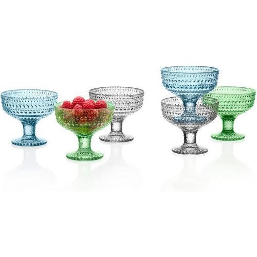  Iittala Kastehelmi Schuessel a. Fuss Handarbeit