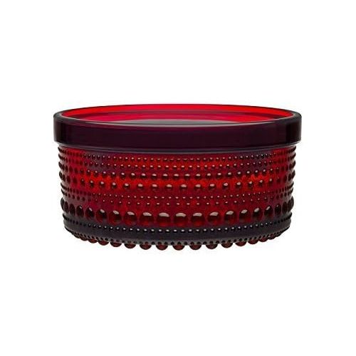  Iittala Kastehelmi Small Jar Cranberry by Iittala