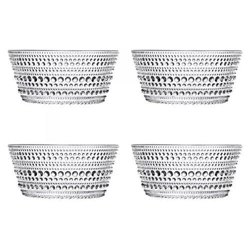  Iittala Kastehelmi Schale 4er-Set 0,23L klar