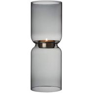 Iittala Kerzenhalter Lantern Glas grau, 25cm