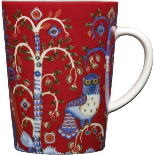  Iittala Taika Mug Red 13oz by Iittala