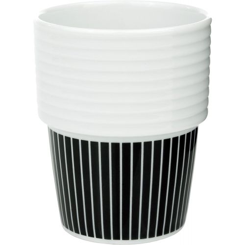  Iittala Filippa K Coffee/Tea Mug 2-Pack Pinstripes/Black 31 cl