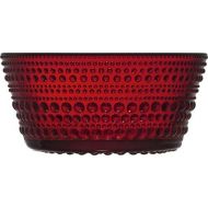 Iittala - Kastehelmi Schale - Cranberry/rot 23cl