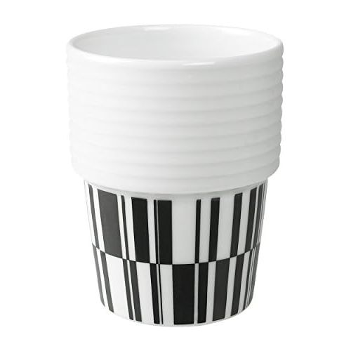  Iittala Filippa K Coffee/Tea Mug 2-Pack Deco/Black 31 cl