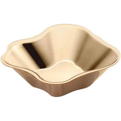  Iittala Aalto Schale, Edelstahl, Rose Gold, 18.2 x 18.2 x 5 cm