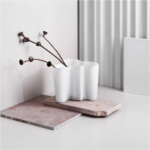  Iittala Alvar Aalto Collection - Vase - 120 mm - Opalweiss