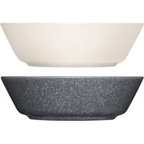  Iittala - Teema - Tiimi - Teller tief - Suppenteller - Steingut - Duo Grau - Ø 12 cm