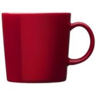 Iittala - Teema - Becher/Kaffeebecher/Henkelbecher - rot - Steingut - 0,3l