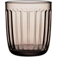 Iittala Raami - Glas/Wasserglas/Saftglas - Glas/strukturiert - Leinen - 26cl - spuelmaschinengeeignet - 1 Stueck!