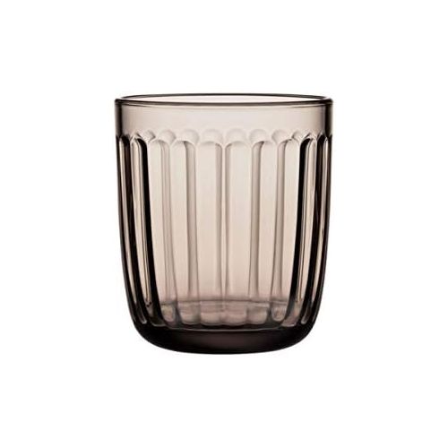  Iittala Raami - Glas/Wasserglas/Saftglas - Glas/strukturiert - Leinen - 26cl - spuelmaschinengeeignet - 1 Stueck!