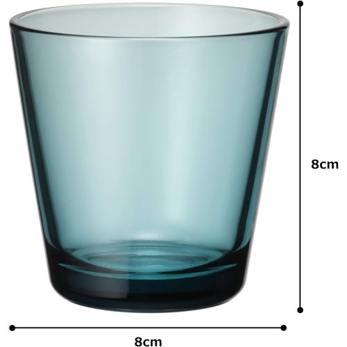  Iittala 004184 Glas Kartio 0.21 L, seeblau