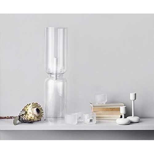  Iittala Kerzenhalter Lantern Glas grau, 60cm