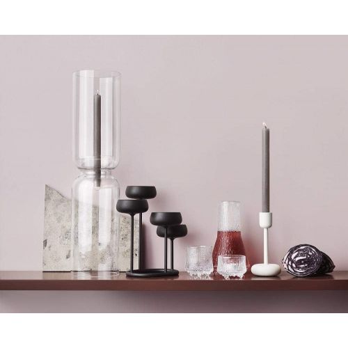  Iittala Kerzenhalter Lantern Glas grau, 60cm