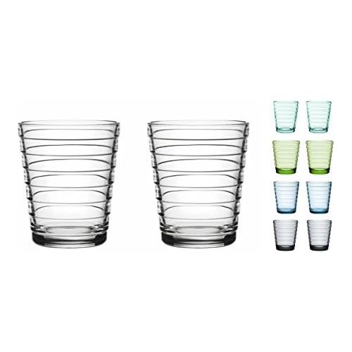  Iittala Aino Aalto - Glas - 22 cl - Klar - 2 stueck