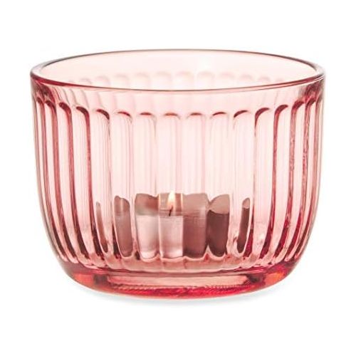  Iittala Windlicht, Lachsrosa, 9 cm