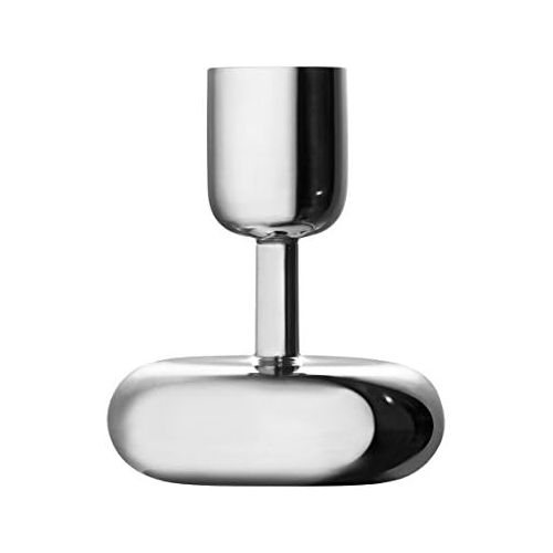  Iittala Nappula Kerzenstander - 10,7 cm - Silber