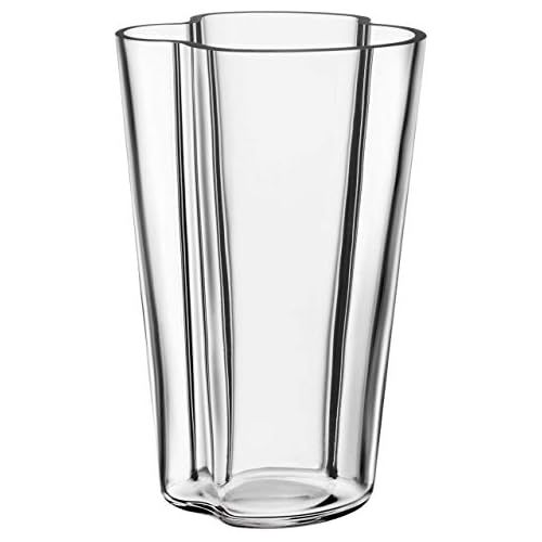  Iittala Aalto Vasen, Glas, Klar, 6 x 10 x 22 cm