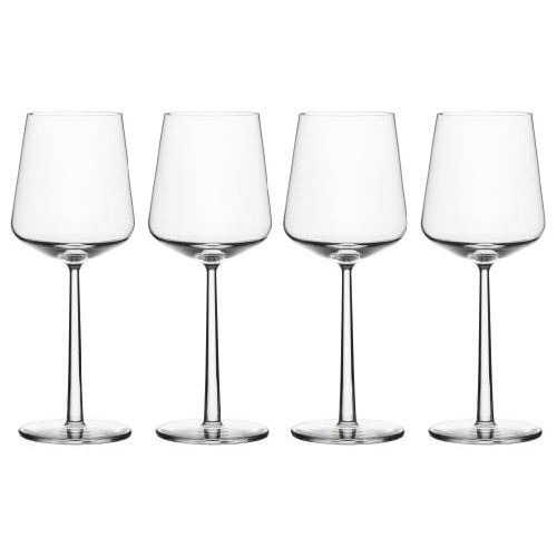  Iittala ES112059 Essence Rotweinglaser, transparent, 4 Stueck