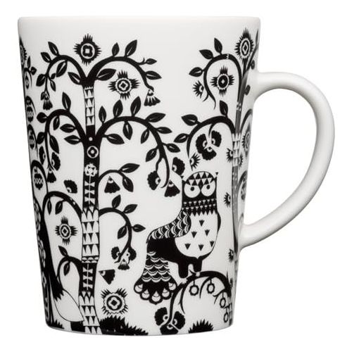  Iittala - Taika - Becher/Henkelbecher/Tasse - Porzellan - schwarz - 0,4 l