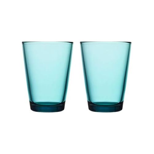  Iittala Kartio Trinkglas - 40cl - seeblau 2-er Set