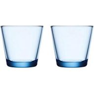 Iittala 1024679 Kartio Trinkglas, Glas, Aquablau