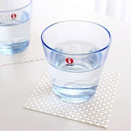  Iittala 1024679 Kartio Trinkglas, Glas, Aquablau