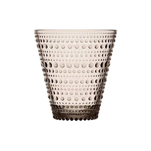  Iittala - Kastehelmi - Glas - strukturiert - Leinen - 30cl - Leinen - 1 Stueck