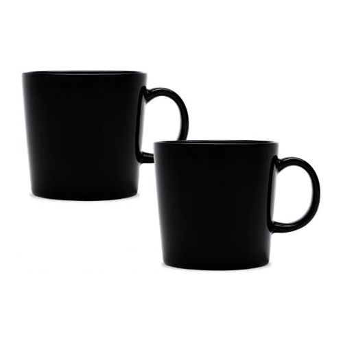  Iittala Teema Henkelbecher Set 0.3l, schwarz 2 Stueck