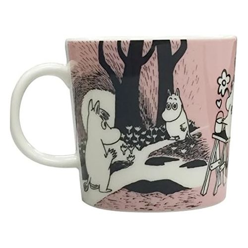  Arabia Iittala Mumin Moomin Tasse mit Henkel Henkelbecher Becher 300ml - Love / LiebeLove