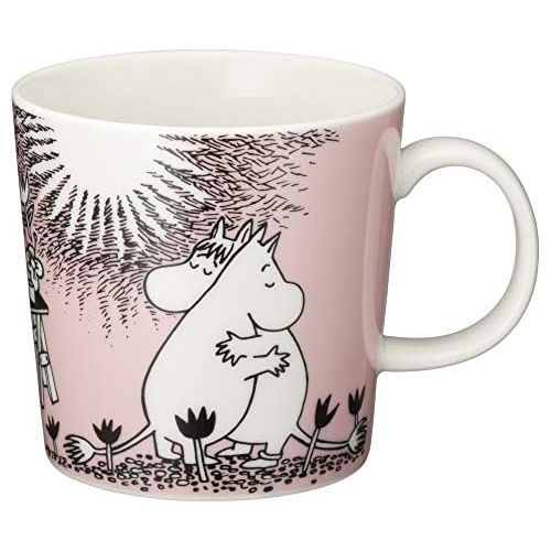  Arabia Iittala Mumin Moomin Tasse mit Henkel Henkelbecher Becher 300ml - Love / LiebeLove