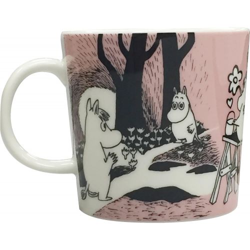  Arabia Iittala Mumin Moomin Tasse mit Henkel Henkelbecher Becher 300ml - Love / LiebeLove