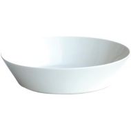 Iittala Schale, Porzellan, Weiss, Hoehe: 7,2 cm Durchmesser: 31 cm