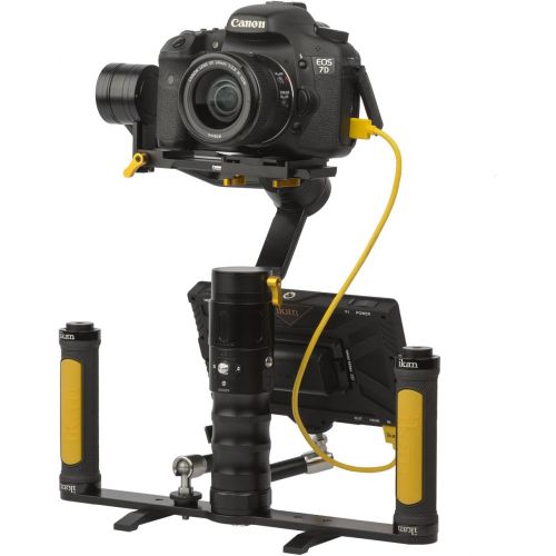  Ikan DS2-A Beholder Gimbal & DH7 Monitor Kit for Panasonic D54, Black (DS2-A-DGK-P)
