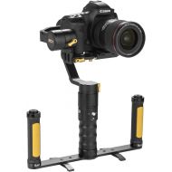 Ikan EC1 Dual Grip Handle Gimbal Kit for DSLR and Mirrorless Cameras, Black (EC1-DGH-KIT)