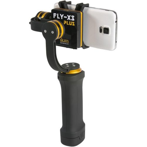  Ikan FLY-X3-PLUS 3-Axis Smartphone Gimbal Stabilizer Includes GoPro, Small and Larger Gimbal Cradles