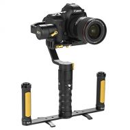 Ikan EC1 Dual Grip Handle Gimbal Kit for DSLR and Mirrorless Cameras, Black (EC1-DGH-KIT)