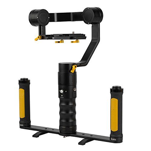  Ikan DS2-DGH-KIT DS2 Dual Grip Handle Gimbal Kit, Black