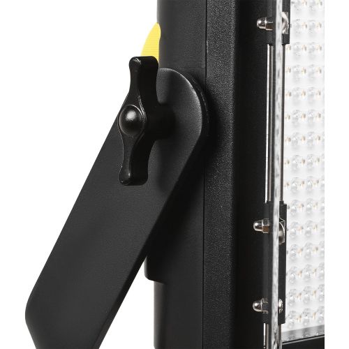  Ikan Rayden Half x 1 Daylight(5600K) 2-Point Panel LED Light Kit & V Mount Battery, Black (RW5-2PT-KIT)