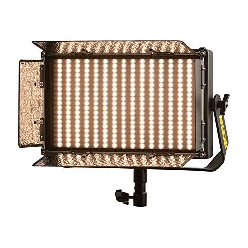  Ikan RB5-2PT-KIT 2-Point Panel LED Light Kit Lights with Gold & V-Mount Battery Plate, Black