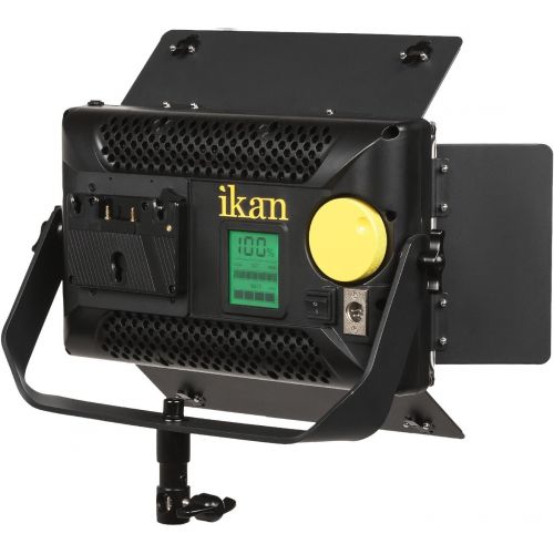  Ikan RB5-2PT-KIT 2-Point Panel LED Light Kit Lights with Gold & V-Mount Battery Plate, Black