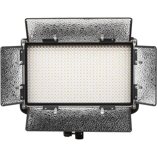  Ikan RB5-2PT-KIT 2-Point Panel LED Light Kit Lights with Gold & V-Mount Battery Plate, Black