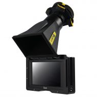 Ikan EVF50-KIT 5 4K Support HDMI EVF Monitor Kit with Canon E6 Battery Plate, Black