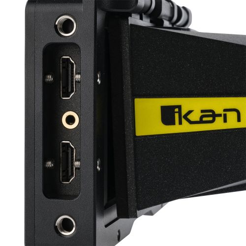  Ikan EVF50-KIT 5 4K Support HDMI EVF Monitor Kit with Canon E6 Battery Plate, Black