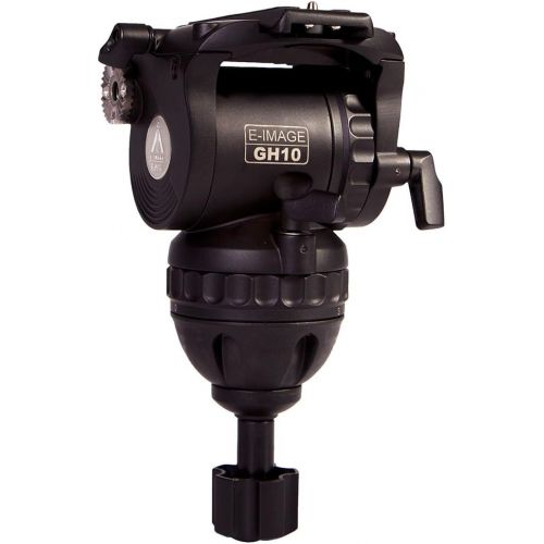  Ikan GH10L E-Image 100mm Pro Fluid Video Head 22 lbs max (Black)