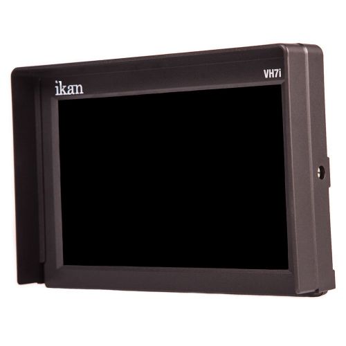  Ikan VH7i-DK-S Field Monitor Deluxe Kit with Sony L Series Battery Plate (Black)