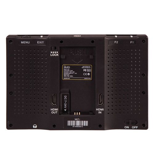  Ikan VH7i-SU VH7i-SU 7 HDMI LCD Monitor with IPS Panel Includes Sony L Battery Plate (Black)