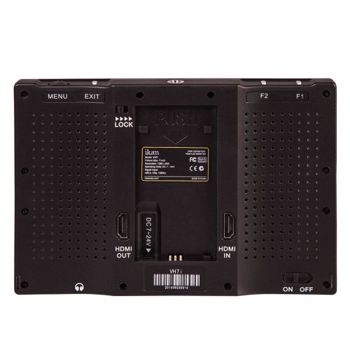  Ikan VH7i-DK-E6 Field Monitor Deluxe Kit (Black)