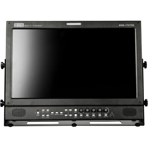  Ikan 17.3 3GHDSD-SDI & HDMI LCD Studio Broadcast & Production Monitor with PIP (Bon) (BXM-173T3G)